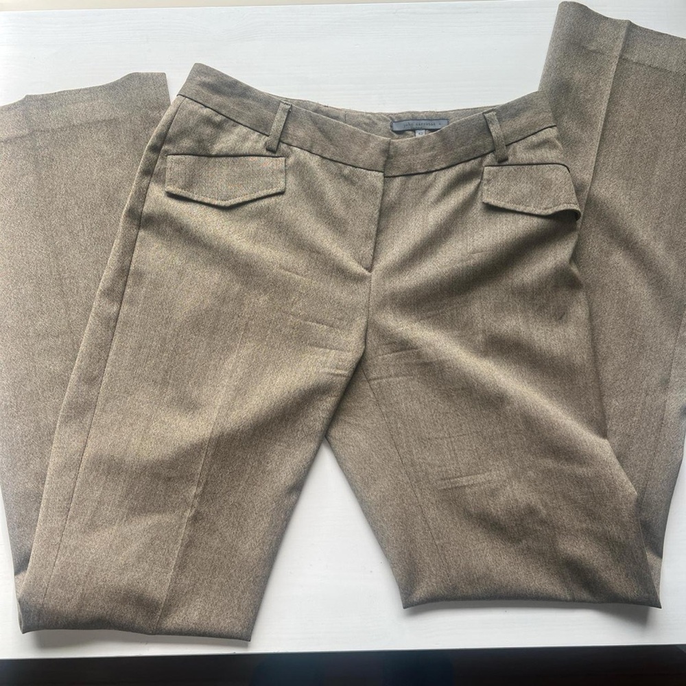 John Varvatos Women's Tan Straight Leg Pants